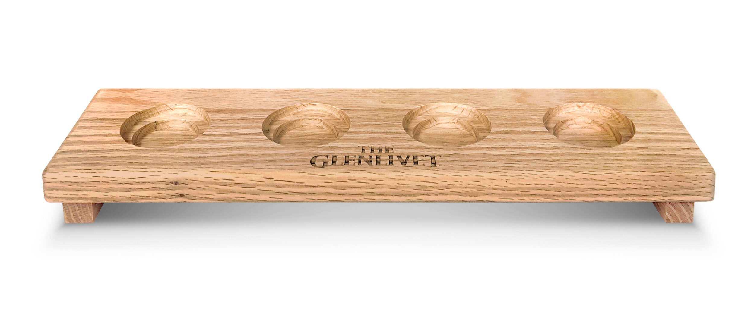 Solid Oak Flight Tray With Routs Moslow Wood Products Virginia