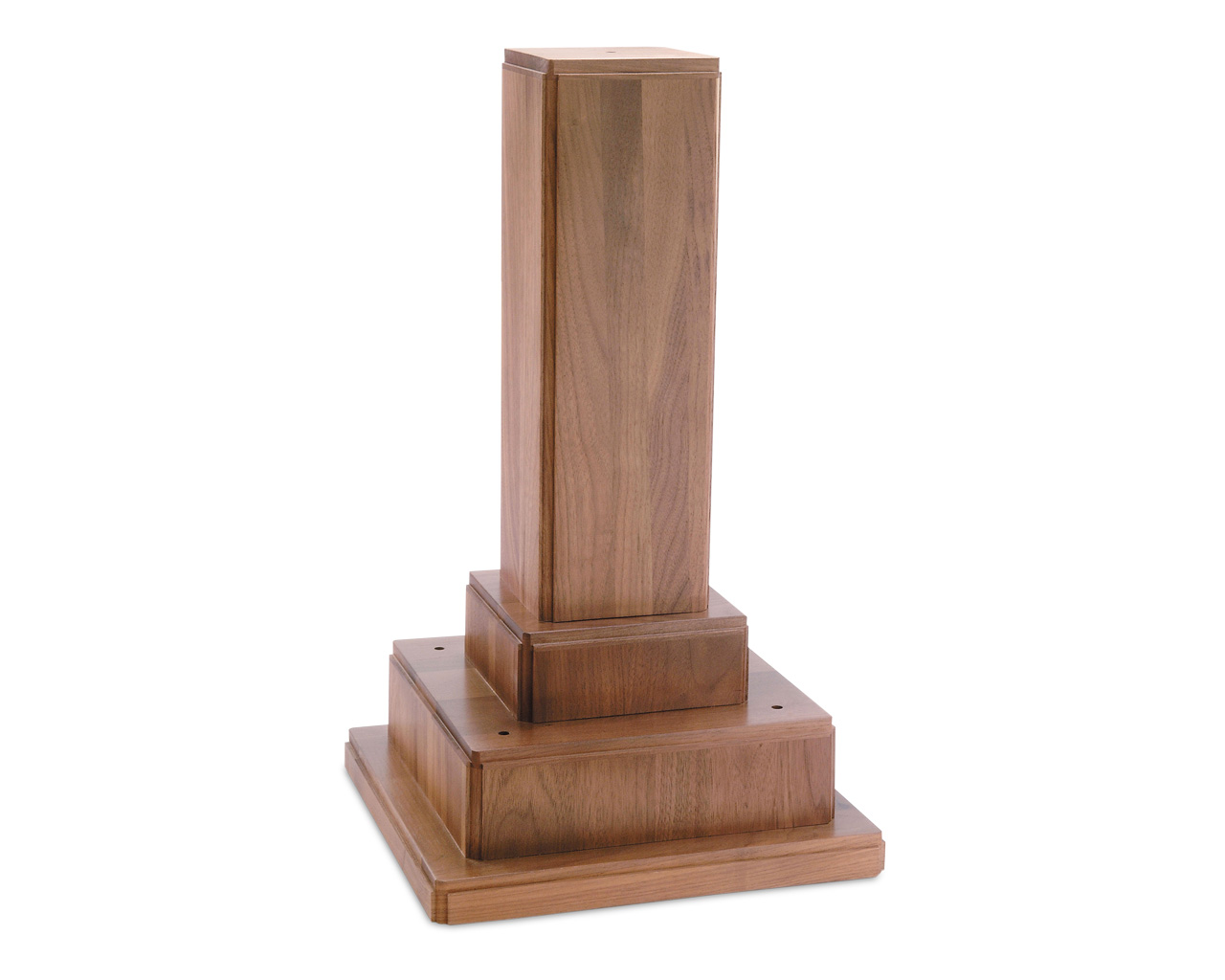 BR-86 large tower trophy base - Moslow Wood Products (Virginia)