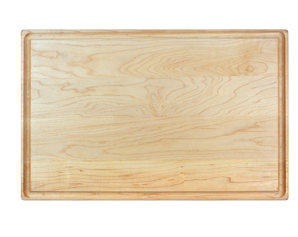 Mwp 0054 11 X 17 X 1 Maple Cutting Board With Rounded Edges And Juice Groove Moslow Wood 