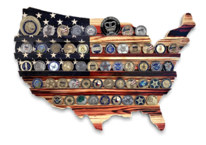 Custom Shaped Wall Mounted Coin Holder