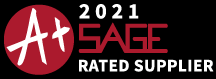 2021 A+ Sage Rated Supplier